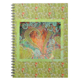 Caderno Espiral Grande Coração