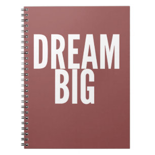 Caderno Espiral Grande ideal - bloco de notas customizável