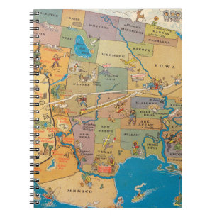 Caderno Espiral "Grande!" Los Angeles e Estados Unidos