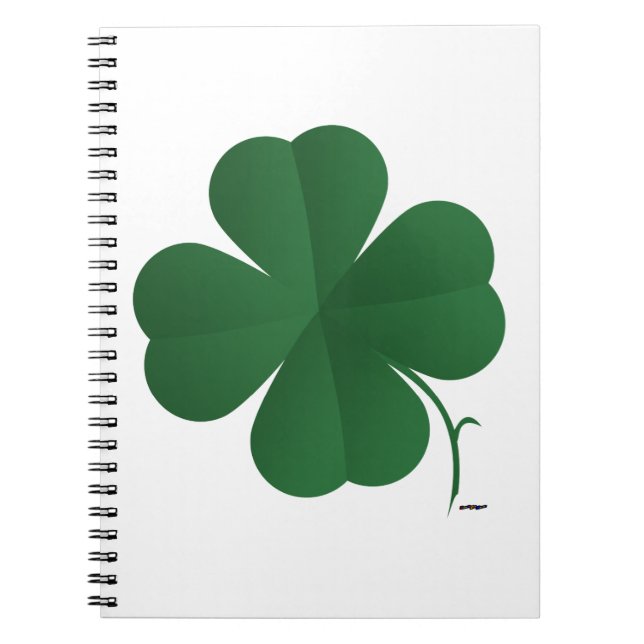 Caderno Espiral Grande Shamrock (Frente)