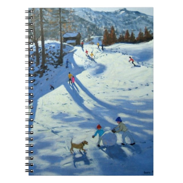 Caderno Espiral Grande Snowball Zermatt (Frente)