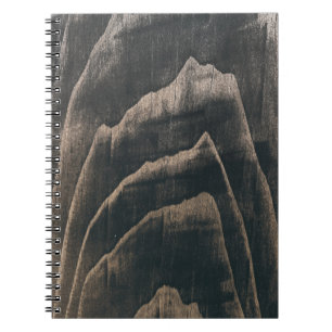 Caderno Espiral Grão de Madeira de Séculos