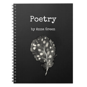 Caderno Espiral Gravadores de Cores de Aquarela apreendem Poesia