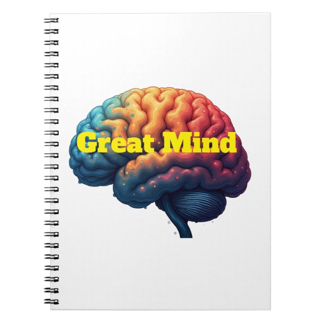 Caderno Espiral Great Mind (Frente)