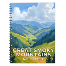 Caderno Espiral Great Smoky Mountains National Park Travel