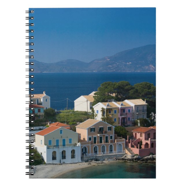 Caderno Espiral GRÉCIA, Ilhas Jónicas, KEFALONIA, Assos: (Frente)