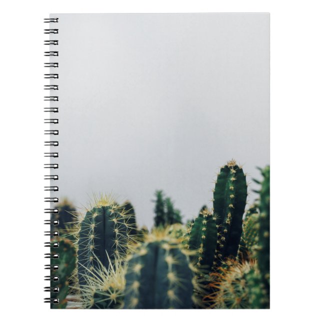 CADERNO ESPIRAL GREEN CACTI (Frente)