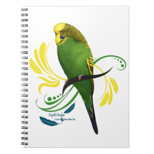 Caderno Espiral Green English Budget