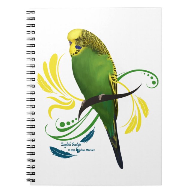 Caderno Espiral Green English Budget (Frente)