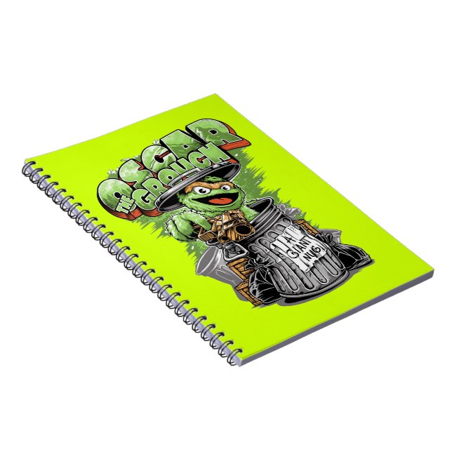 Caderno Espiral Green Garbage Monster  (Lado Direito)