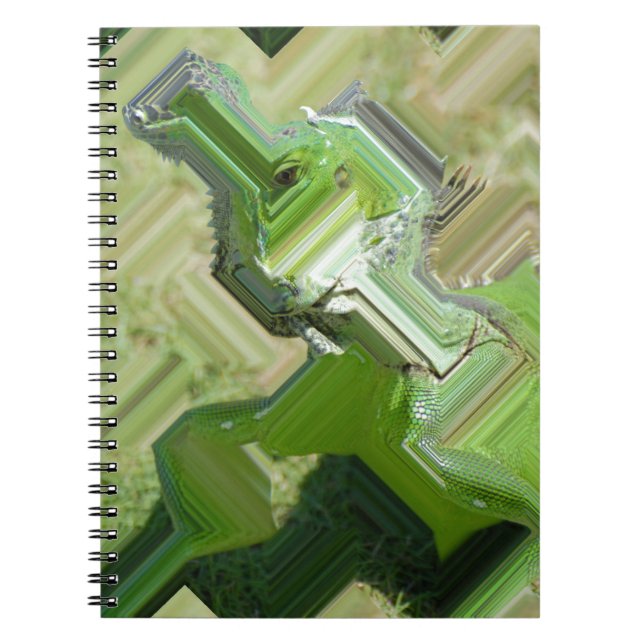 Caderno Espiral Green Iguana (Frente)