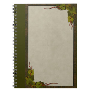 Caderno Espiral Green Ivy