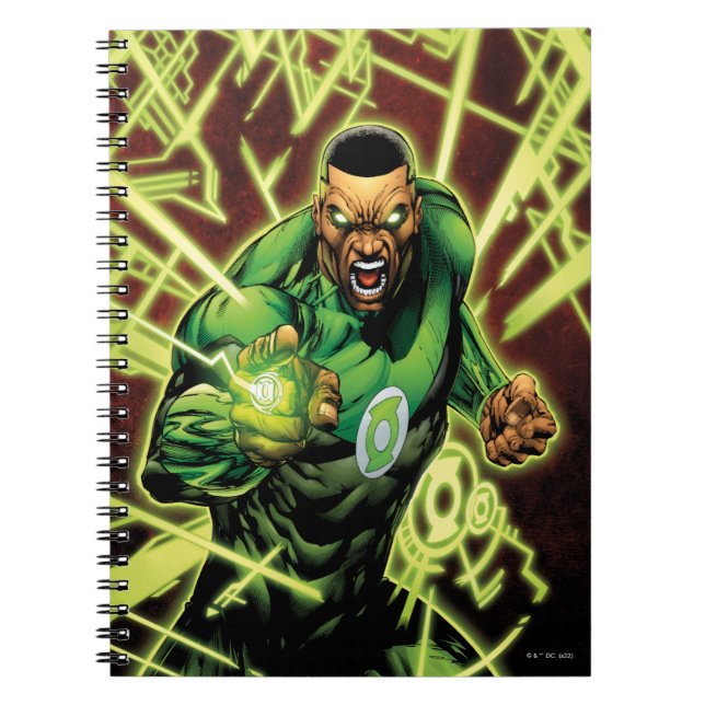 Caderno Espiral Green Lantern Corps #61 Guerra do Cobrir dos Quadr (Frente)