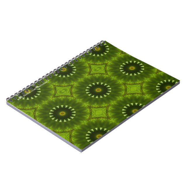 Caderno Espiral Green Suns (Left Side)