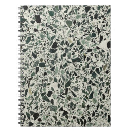 Caderno Espiral Green Terrazzo