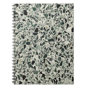 Caderno Espiral Green Terrazzo