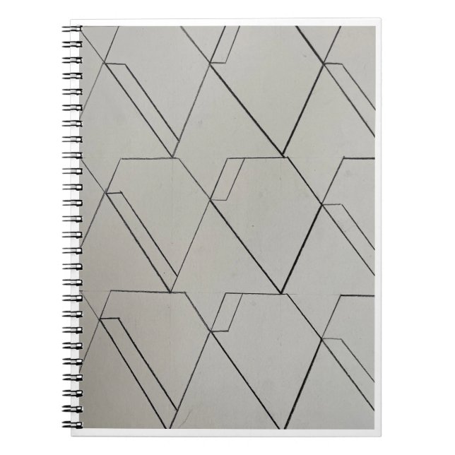 Caderno Espiral Grelha Triangular (Frente)