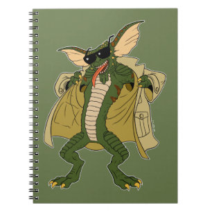 Caderno Espiral Gremlins Strich Trench Casaco Flash
