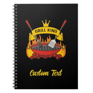 Caderno Espiral Grill King