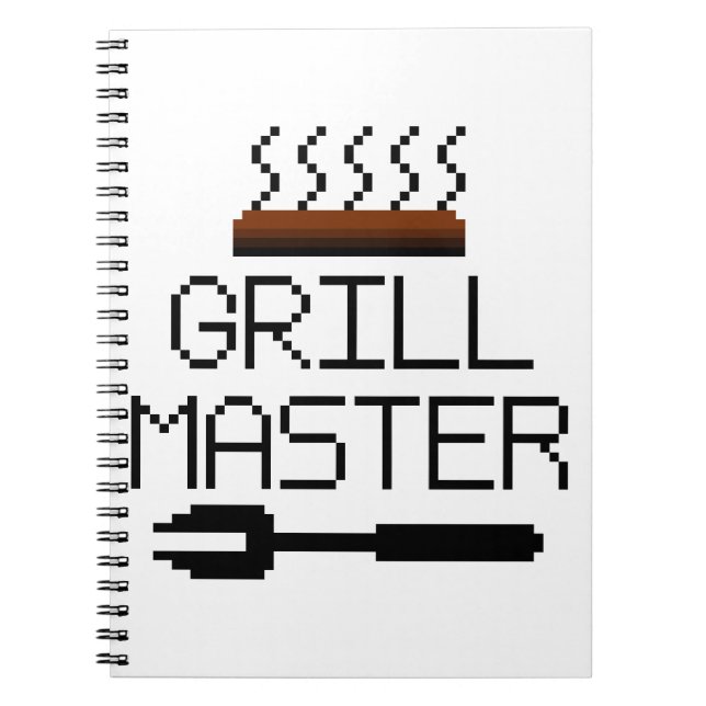 CADERNO ESPIRAL GRILL MASTER (Frente)