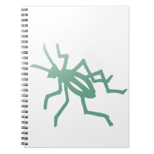 Caderno Espiral Grilo verde