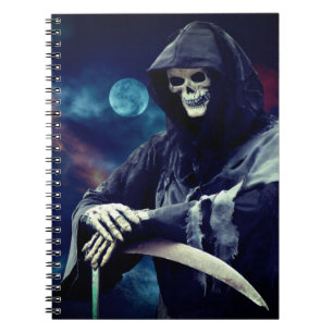 Caderno Espiral Grim Reaper