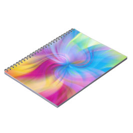 Caderno Espiral Grito Colorido Moderno Tendência Rosa Vermelha, Gr