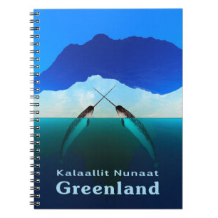 Caderno Espiral Groenlândia - Narwhal