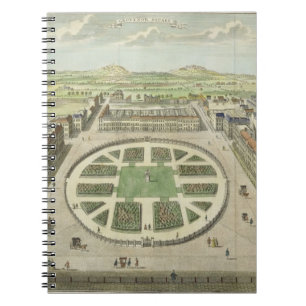 Caderno Espiral Grosvenor esquadra, para da "a avaliação