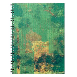 Caderno Espiral Grunar fundo com o elemento gráfico de estilo de v