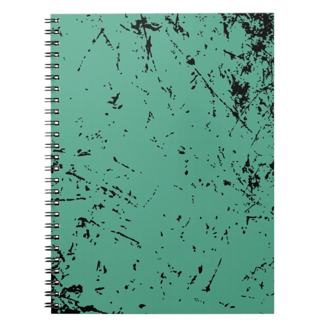 Caderno Espiral Grunge (Frente)