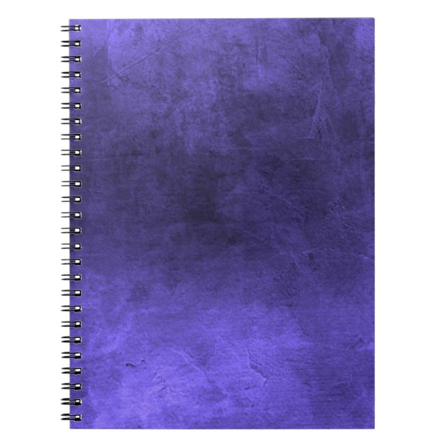 Caderno Espiral Grunge Escuro - Indigo (Frente)