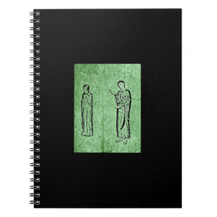Caderno Espiral Grunge Medieval Status