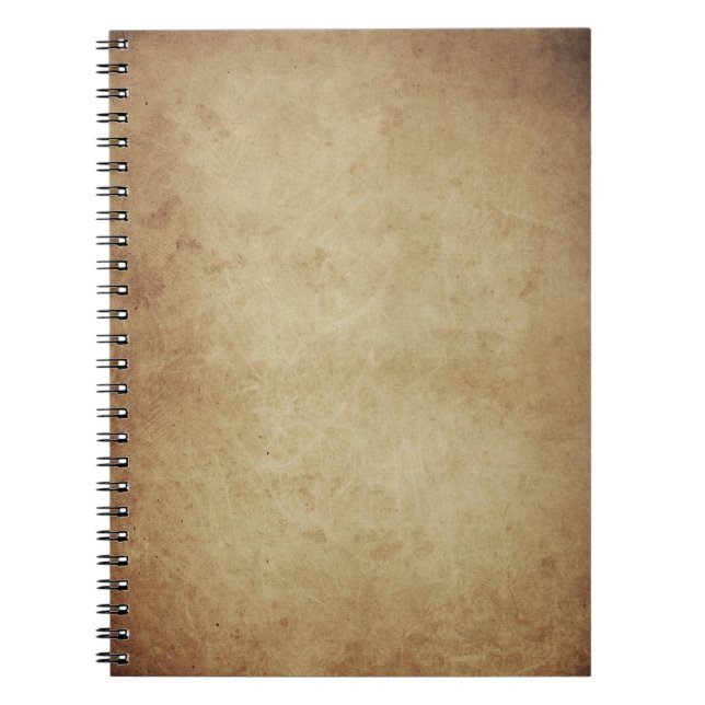 Caderno Espiral Grunge Old Vintage (Frente)