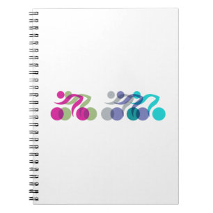 Caderno Espiral Grupo de Bikers