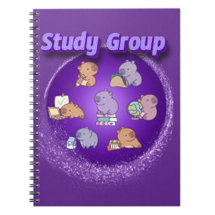 Caderno Espiral Grupo de Estudo Capybara