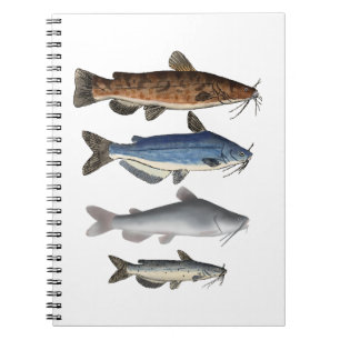 Caderno Espiral Grupo de pesca da América do Norte