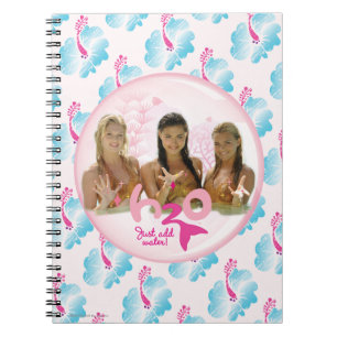 Caderno Espiral Grupo na bolha cor-de-rosa