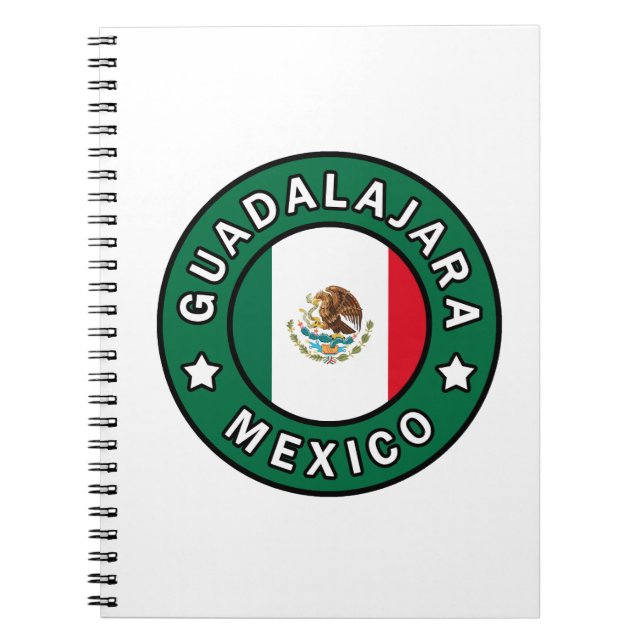 Caderno Espiral Guadalajara México (Frente)