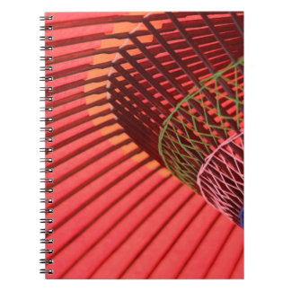 Caderno Espiral Guarda-chuvas japoneses
