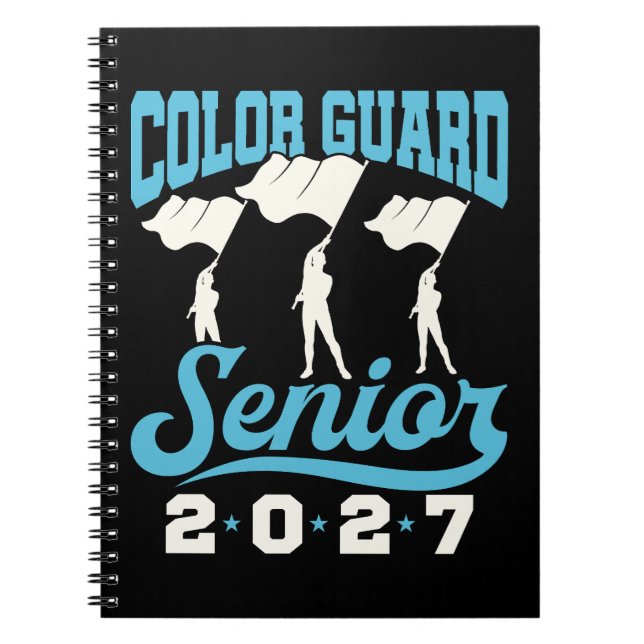 Caderno Espiral Guarda de Cores Sênior 2027 (Frente)