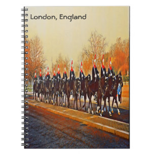 Caderno Espiral Guardiões Reais sobre Cavalos