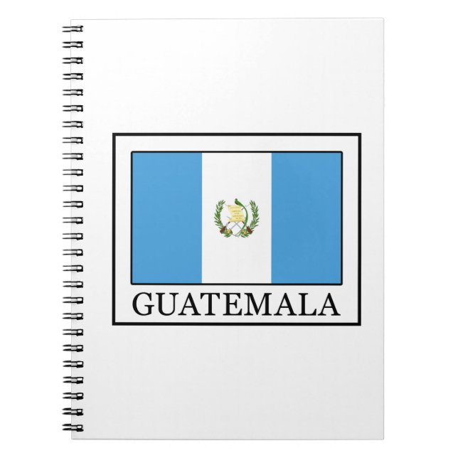 Caderno Espiral Guatemala (Frente)