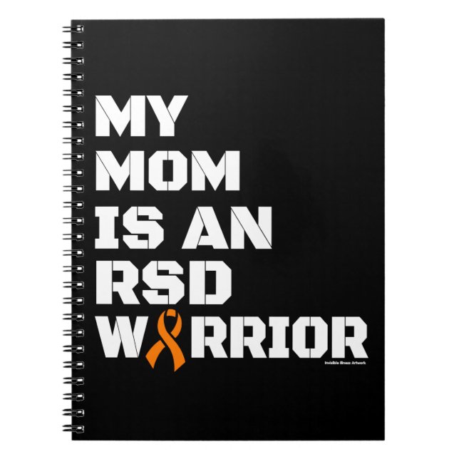 Caderno Espiral Guerreiro/Bloqueio/Mãe...RSD (Frente)
