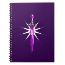 Caderno Espiral Guerreiro Fantasia Starburst infan