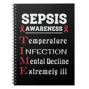 Caderno Espiral Guia de Sensibilização Sepsis