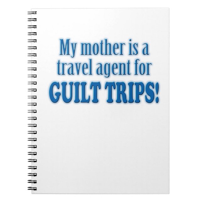 Caderno Espiral Guilt Trips (Frente)