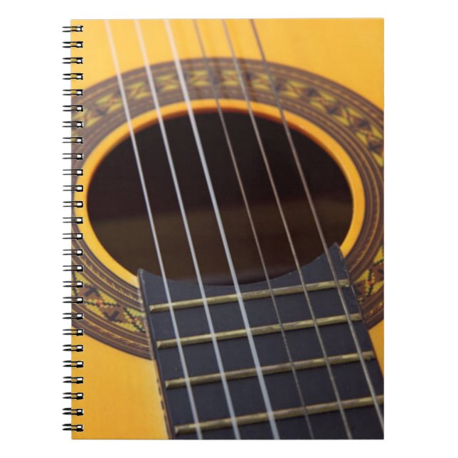 Caderno Espiral Guitarra acústica (Frente)