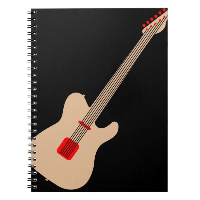 Caderno Espiral Guitarra acústica (Frente)