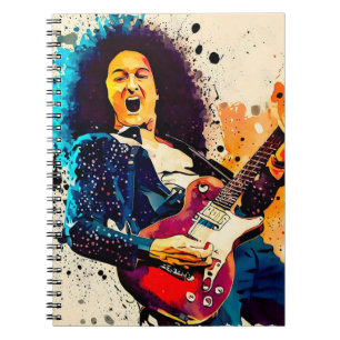 Caderno Espiral guitarrista legal
